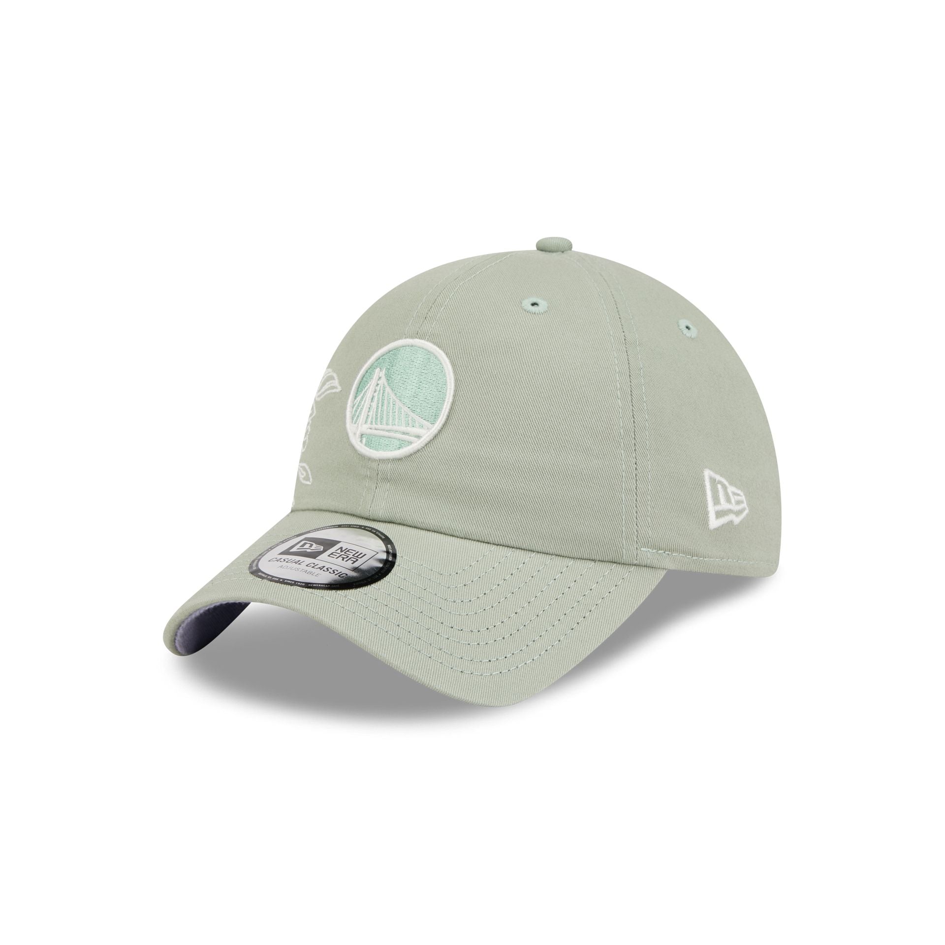 Golden State Warriors Stitched Flowers Casual Classic Adjustable Hat