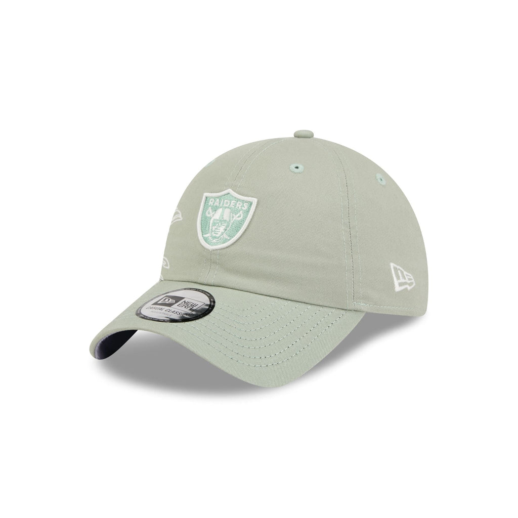Las Vegas Raiders Stitched Flowers Casual Classic Adjustable Hat