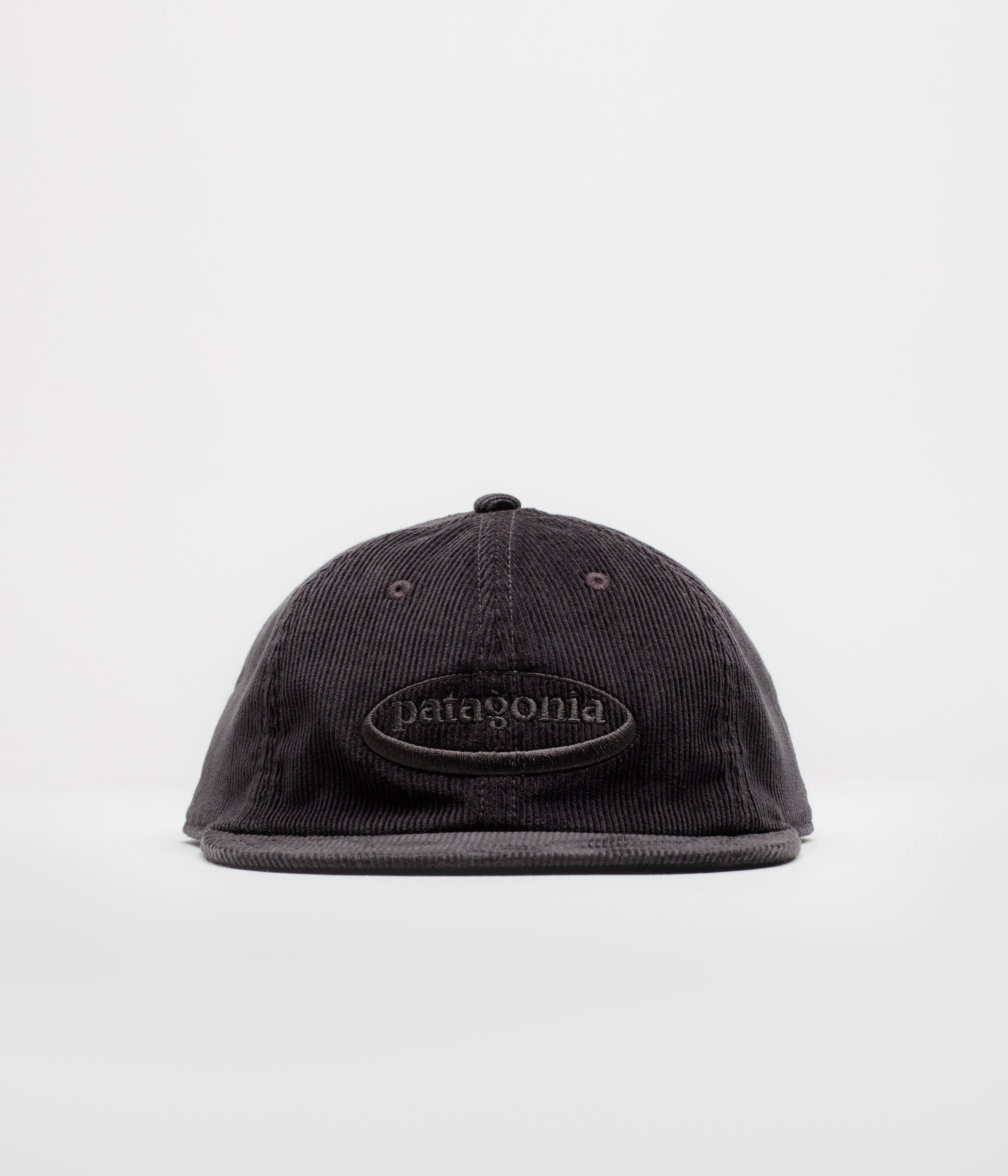 Patagonia Corduroy Cap - 95 Oval Logo: Ink Black